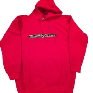 NWOT Vintage Men Women Moose Racing Sweatshirt Hoodie Medium Unisex Motocross